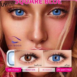 Square lenses for cosplay & animation