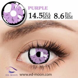 Purple lenses for cosplay & animation