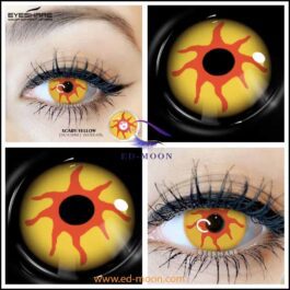 SCARY-YELLOW lenses for cosplay & animation