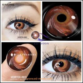 Vortex Red lenses for cosplay & animation